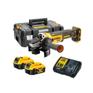 Dewalt DCG405P2 18V 5.0 Ah Li-ion 125 mm Kömürsüz Çift Akülü Avuç Taşlama